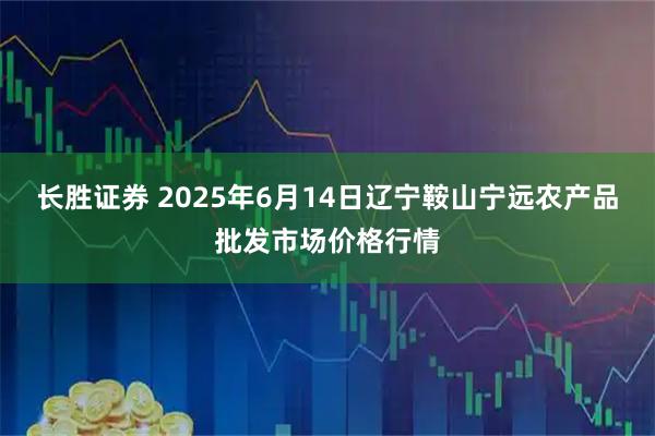 长胜证券 2025年6月14日辽宁鞍山宁远农产品批发市场价格行情